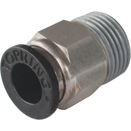 Raccord droit m&acirc;le Maxfit Rideout Tool & Machine Inc.