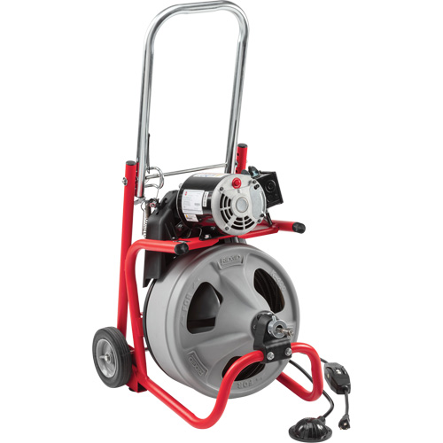 D&eacute;gorgeoir auto-aliment&eacute; K-400 a/c&acirc;ble C-45IW, &eacute;lectrique, 1/2" x 75' et 3/8" x 100' Rideout Tool & Machine Inc.
