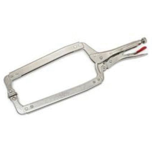 Locking C-Clamp with Swivel Pads, 18" Length, C-Clamp Rideout Tool & Machine Inc.