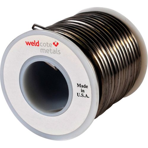 M&eacute;tal d'apport standard, Sans plomb, 95 % d'&eacute;tain, 5 % d'antimoine, &acirc;me Plein, dia. 0,09375" Rideout Tool & Machine Inc.