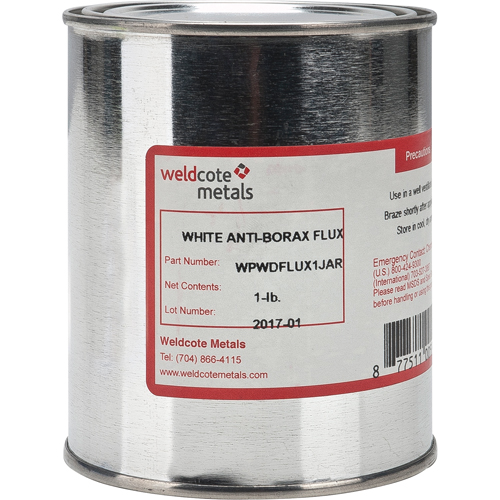 White Antiborax Flux Rideout Tool & Machine Inc.