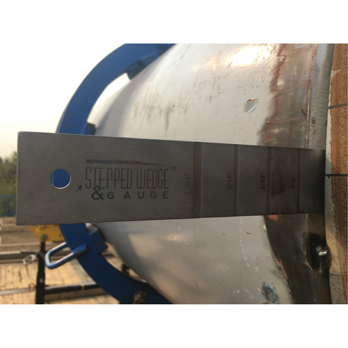 Cale & jauge &eacute;tag&eacute;e Rideout Tool & Machine Inc.