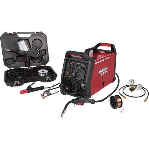 Soudeuse &agrave; proc&eacute;d&eacute; multiple POWER MIG 215 MPi One-Pak en aluminium, 120 V/230 V, 1 Ph, 60 Hz Rideout Tool & Machine Inc.