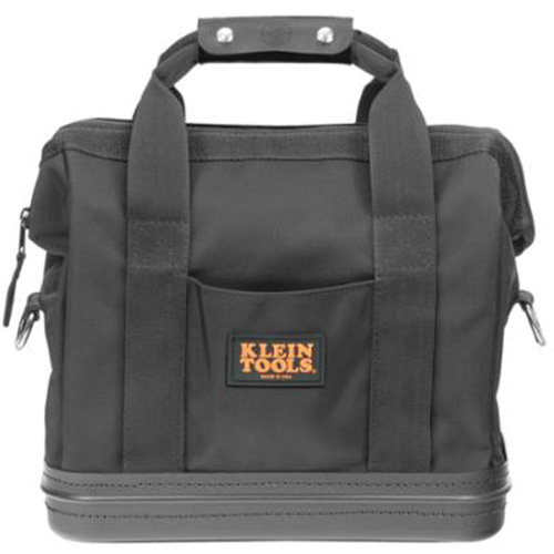 Sac &agrave; outils, Nylon balistique, 10 pochettes, Noir Rideout Tool & Machine Inc.