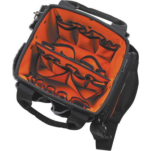 Fourretout Tradesman Pro, Nylon balistique, 40 pochettes, Noir/Orange Rideout Tool & Machine Inc.