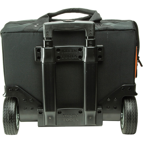 Sac &agrave; outils roulant Tradesman Pro, Polyester balistique, 24 pochettes, Noir/Orange Rideout Tool & Machine Inc.