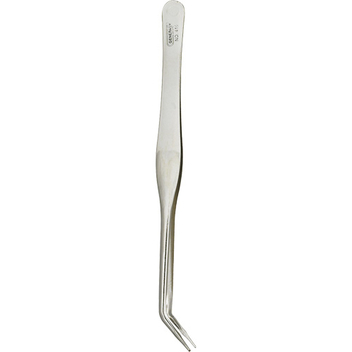 Utility Tweezers with Curved Tip Rideout Tool & Machine Inc.