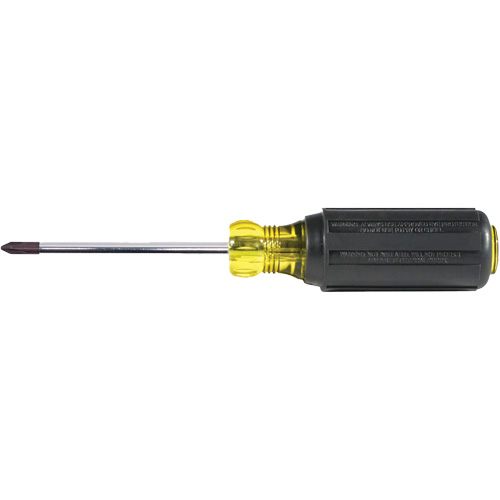 Tournevis Phillips, #1, 6-3/4" l, Prise Coussin&eacute;e Rideout Tool & Machine Inc.
