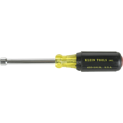 Tourne-&eacute;crous - tiges 3", 1/4" prise, 6-3/4" lo, Non magn&eacute;tique Rideout Tool & Machine Inc.