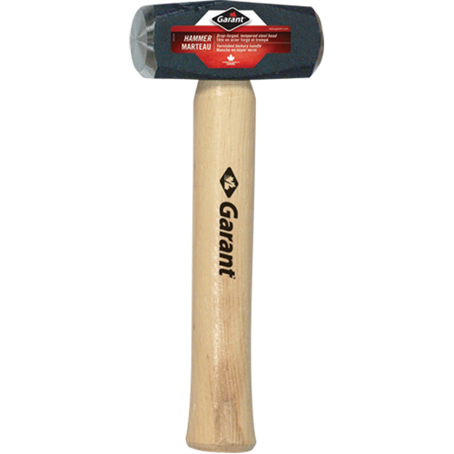 Club Hammer, 3 lbs., 10" L, Wood Handle Rideout Tool & Machine Inc.
