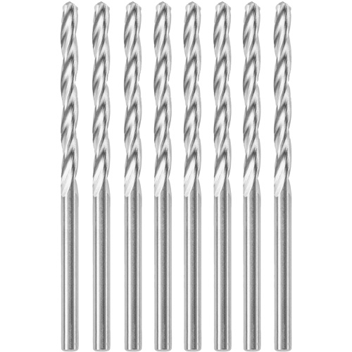 Foret spiral&eacute; &agrave; pointe standard 8 mcx d'un diam&egrave;tre de 1/8", 1/8", Cannelure 1" Rideout Tool & Machine Inc.