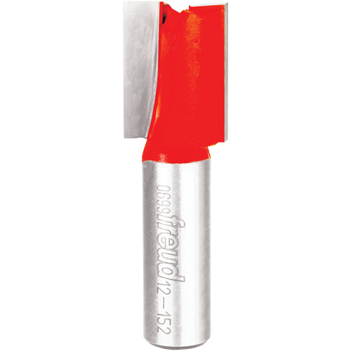 Router Bit - Double Flute Straight Bit, 3/4" Dia., 1-1/4" H, 2-1/2" L, 1/2" Shank Rideout Tool & Machine Inc.