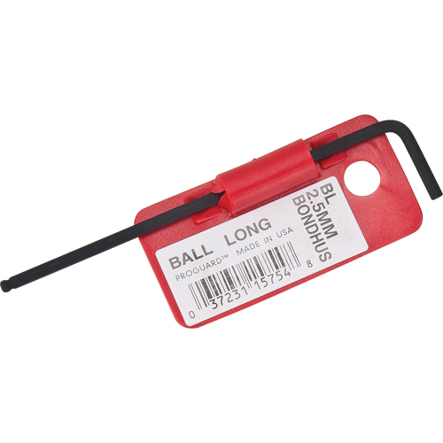 Balldrive Hex Key, 3.5" L, L Shape Rideout Tool & Machine Inc.