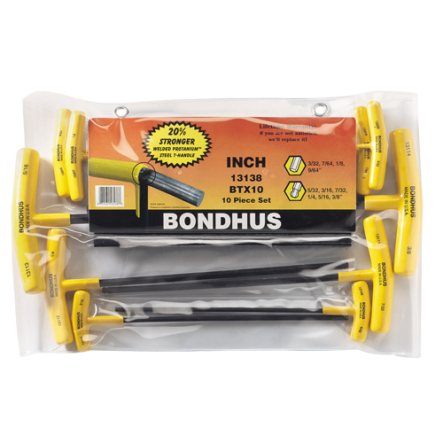 Ball Driver&reg; Hex Keys Set, 10 Pcs., Imperial Rideout Tool & Machine Inc.
