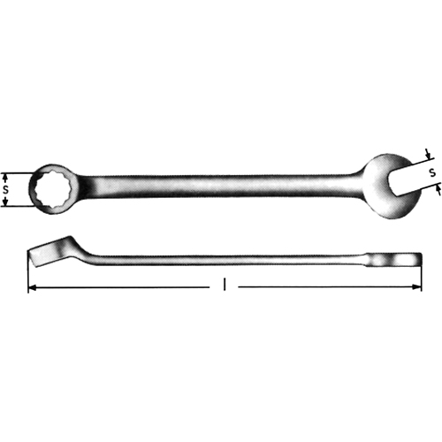 Combination Wrenches, 3/8", 6-5/16" Length Rideout Tool & Machine Inc.