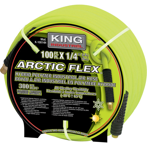 100' Hybrid Polymer Industrial Air Hose Rideout Tool & Machine Inc.