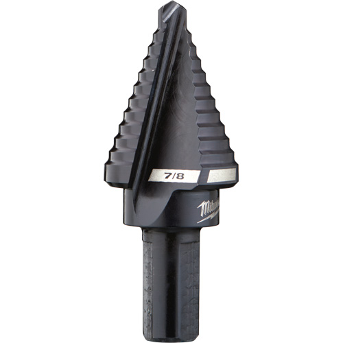 #7 Step Drill Bit, 7/8" - High Speed Steel Rideout Tool & Machine Inc.