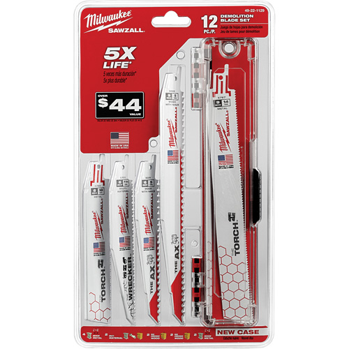 Sawzall&reg; Demolition Blade Set Rideout Tool & Machine Inc.