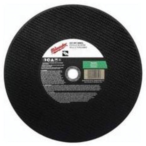 General Purpose Cut-Off Wheels, 14" x 1/8", 20 mm Arbor, Type 1, Aluminum Oxide, 5400 RPM Rideout Tool & Machine Inc.