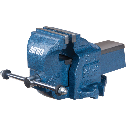 &eacute;tau d'&eacute;tabli robuste, Largeur des m&acirc;choires 4", Profondeur de la gorge 2-7/10" Rideout Tool & Machine Inc.