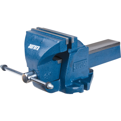 Heavy-Duty Bench Vise, 8" Jaw Width, 4" Throat Depth Rideout Tool & Machine Inc.