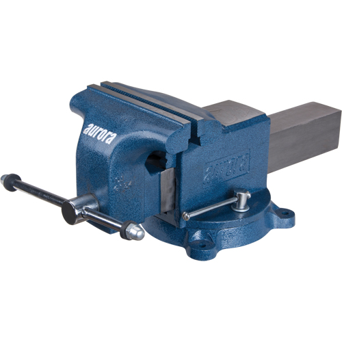 Heavy-Duty Bench Vise, 8" Jaw Width Rideout Tool & Machine Inc.