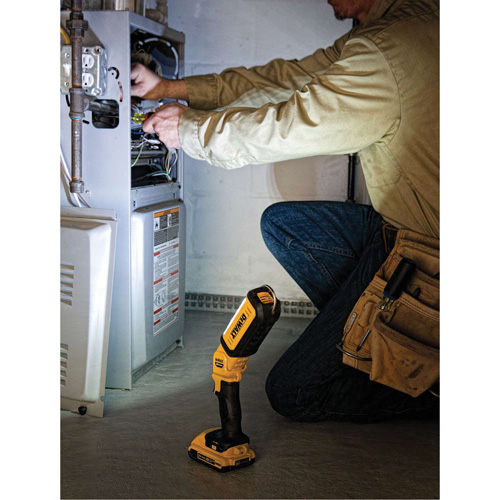 Lampe de travail portative, DEL, 500 lumens, 3 hres de fonctionnement, piles Rechargeable, Non compris Rideout Tool & Machine Inc.