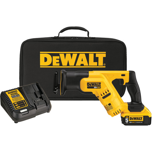 Ensemble scie alternative compact, 20 V, Lithium-ion Bloc-pile, 0-2900 coups/min Rideout Tool & Machine Inc.