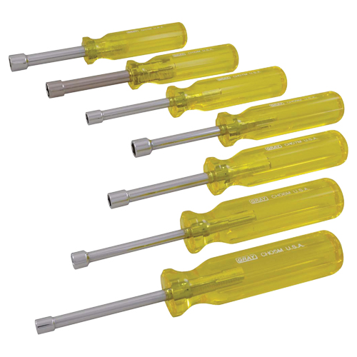 Jeu de tourne-&eacute;crous, 7, Non magn&eacute;tique, M&eacute;trique Rideout Tool & Machine Inc.
