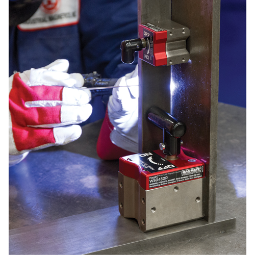 &eacute;querres magn&eacute;tiques Mag90 avec interrupteur, 3" lo x 2-1/2" la x 4-5/8" h, 450 lb Rideout Tool & Machine Inc.