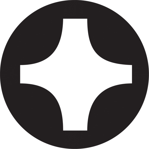 Embout de rechange pour tournevis multi embouts Sixpac Plus, Phillips, 3, Prise 1/4" Rideout Tool & Machine Inc.