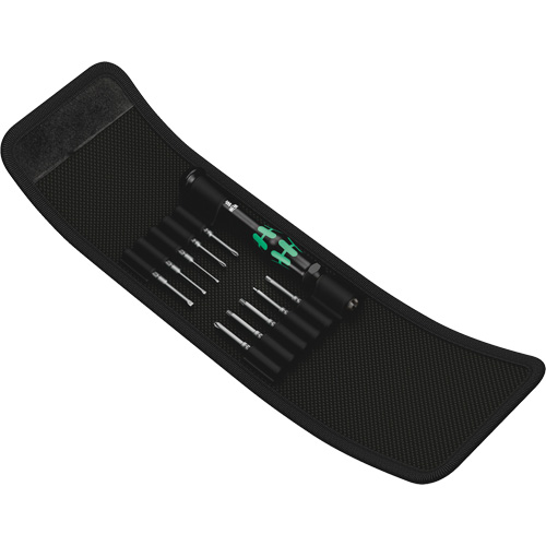 Jeu d'embouts de tournevis de s&eacute;rie Micro avec pochette, 11 mcx Rideout Tool & Machine Inc.