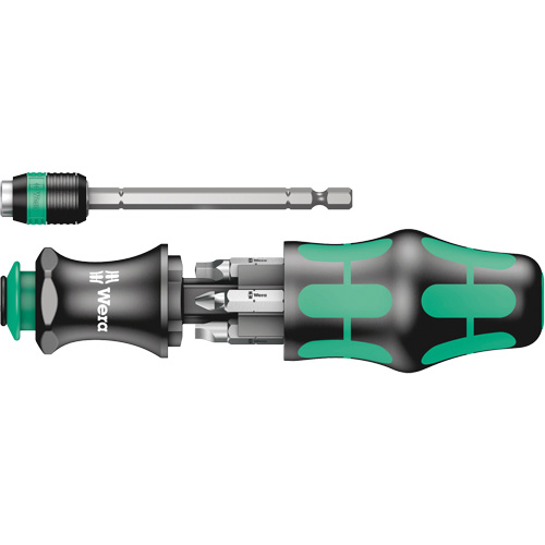 Tournevis Multi 26 Kraftform Kompakt, 7-11/16" lo, Prise Plastique Rideout Tool & Machine Inc.