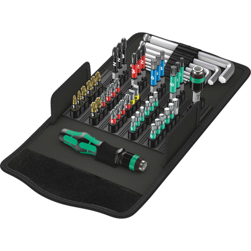 Jeu de tournevis Multi 100 Kraftform Kompakt 52 mcx, 6-1/32" lo, Prise Plastique Rideout Tool & Machine Inc.