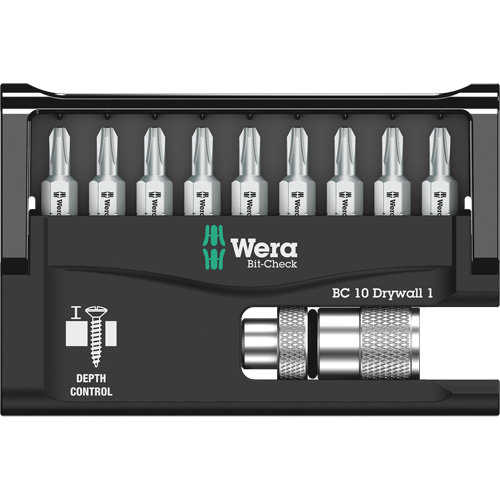10-Piece Bit Check for Drywall Screws Rideout Tool & Machine Inc.