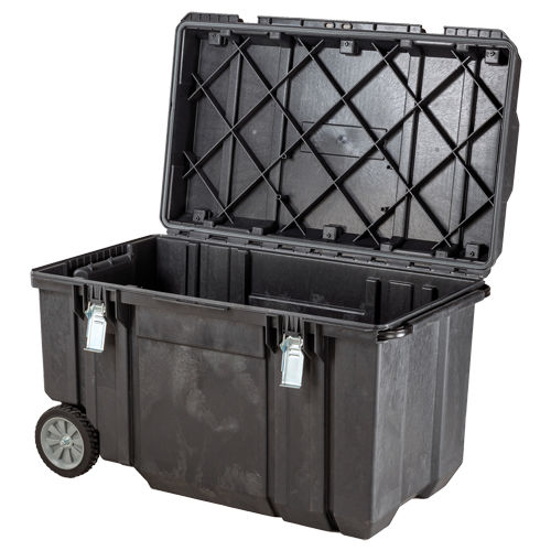 TOUGH CHEST Mobile Storage, 38-29/32" x 23-3/32" x 24-5/16", Black Rideout Tool & Machine Inc.