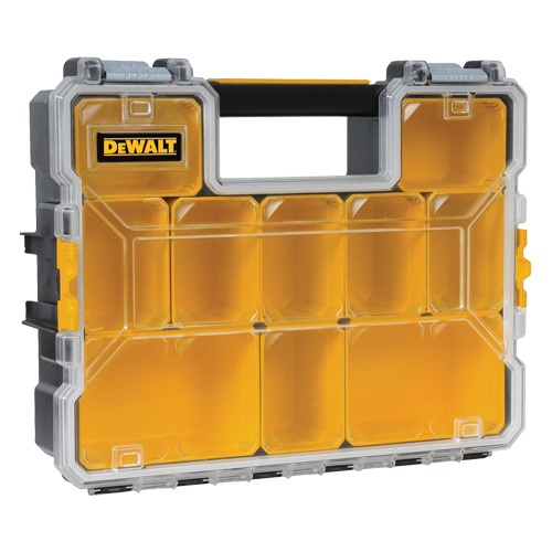 Deep Pro Organizer, 14" W x 17-1/2" D x 4-1/2" H, Black Rideout Tool & Machine Inc.