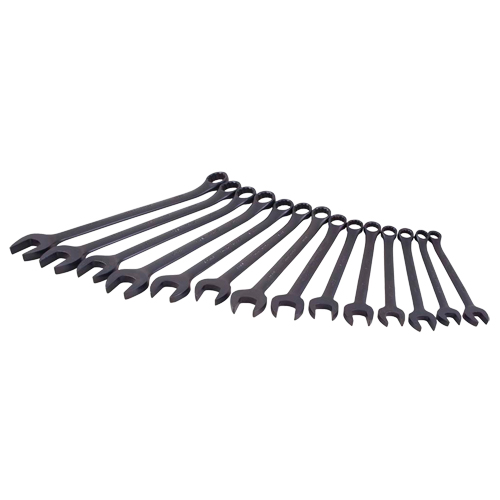 Jeu de cl&eacute;s, Combinaison, 14 morceaux, M&eacute;trique Rideout Tool & Machine Inc.