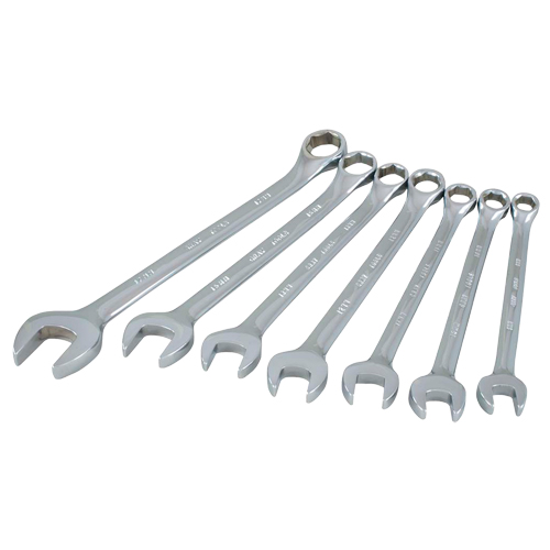 Wrench Set, Combination, 7 Pieces, Metric Rideout Tool & Machine Inc.