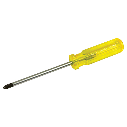 Tournevis Phillips, #3, 10" l, Prise Plastique Rideout Tool & Machine Inc.