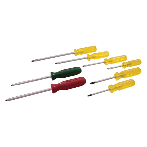 Screwdriver Set, 8 Pcs. Rideout Tool & Machine Inc.