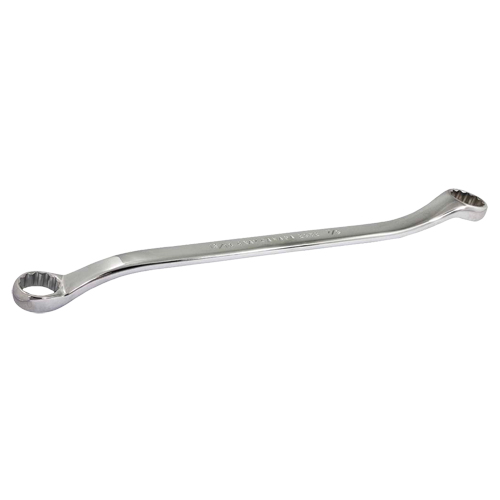 Box Wrench, 12 Point, 13/16" x 7/8", 15° Offset, Chrome Finish Rideout Tool & Machine Inc.