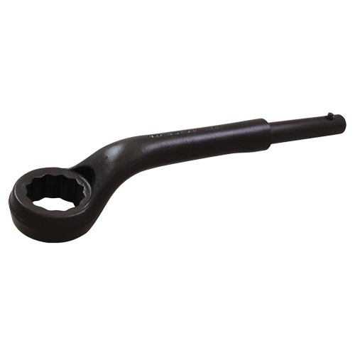 Strike-free Leverage Wrench, 12 Point, 30 mm, 45° Offset, Black Oxide Finish Rideout Tool & Machine Inc.