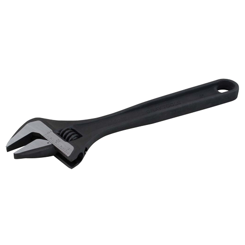 Adjustable Wrench, 4-1/2" L, .55" Max Width, Black Oxide Rideout Tool & Machine Inc.