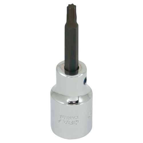 Douille, Torx, T-27 x 3" lo, Prise Prise carr&eacute;e 1/2" Rideout Tool & Machine Inc.