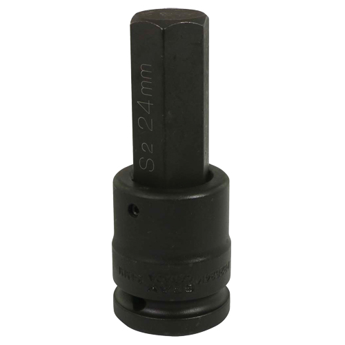 Douille pour foret &agrave; chocs, Hexagonale, 24 mm x Prise 3/4" Rideout Tool & Machine Inc.