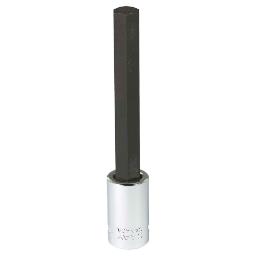 Extra Long Bit  Socket, 10 mm x 4" L, 3/8" Drive Rideout Tool & Machine Inc.