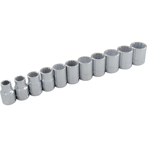 Jeu de douilles, 11 Mcx, Prise de 3/8" Rideout Tool & Machine Inc.