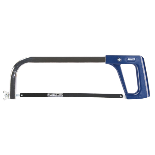 Heavy-Duty Hacksaw Frame, 12", Plain Handle Rideout Tool & Machine Inc.
