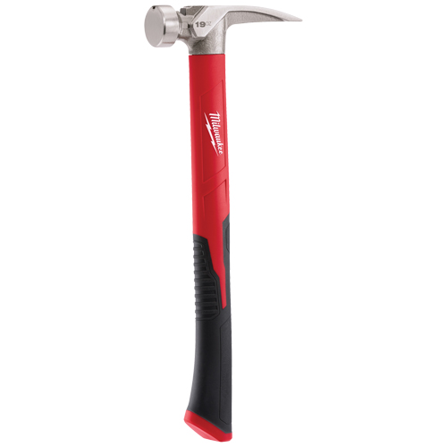 Smooth Face Hammer, 19 oz., Fibreglass Handle, 15-1/4" L Rideout Tool & Machine Inc.